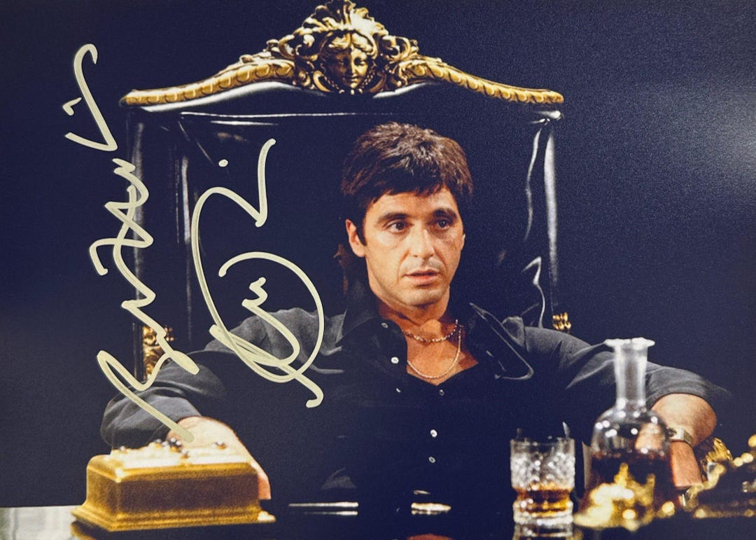Autograph Signed Scarface Photo - Etsy