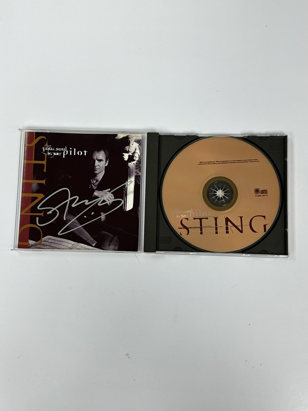 Autograph Signed Sting CD - Etsy