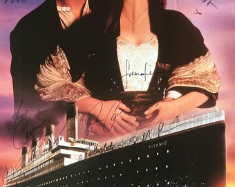 Autograph Signed Titanic Poster - Etsy Canada