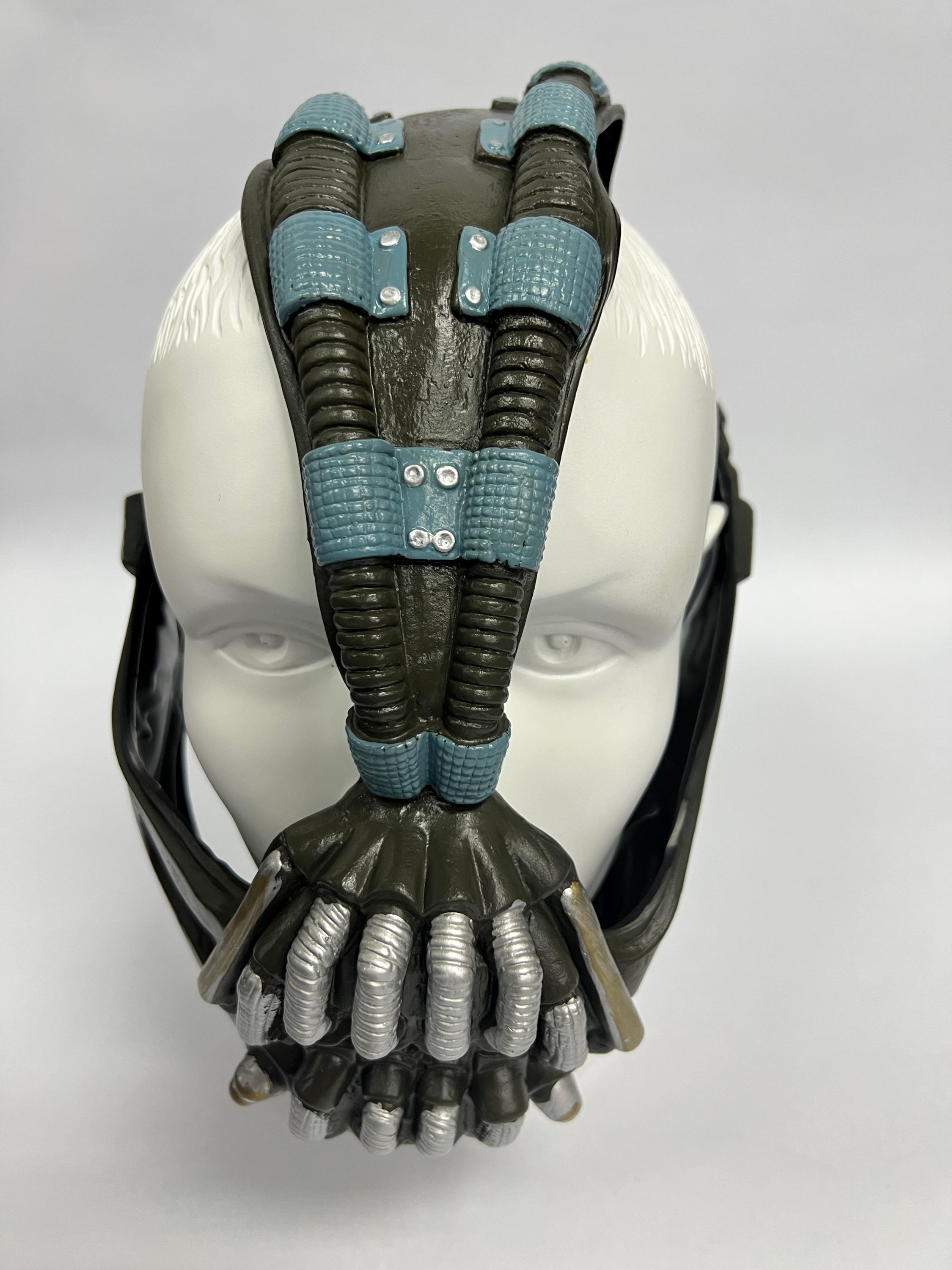 Autograph Signed Batman Bane Mask COA