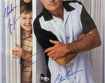 Autograph Signed Two and a Half Men Poster COA