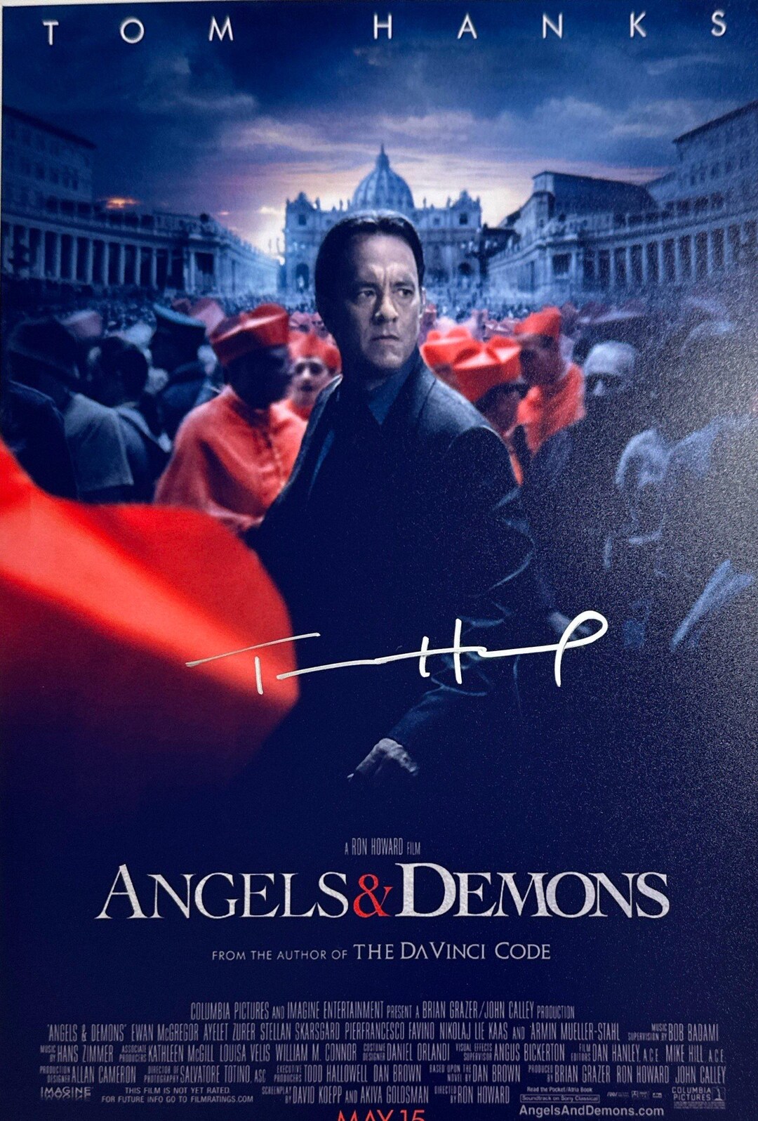 Autograph Signed COA Angels & Demons Photo - Etsy
