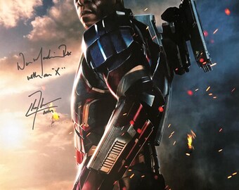 Autograph Signed Iron Man Poster COA