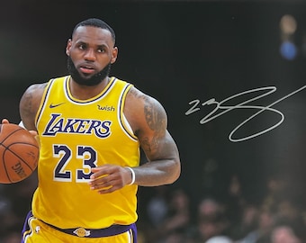 lebron autograph