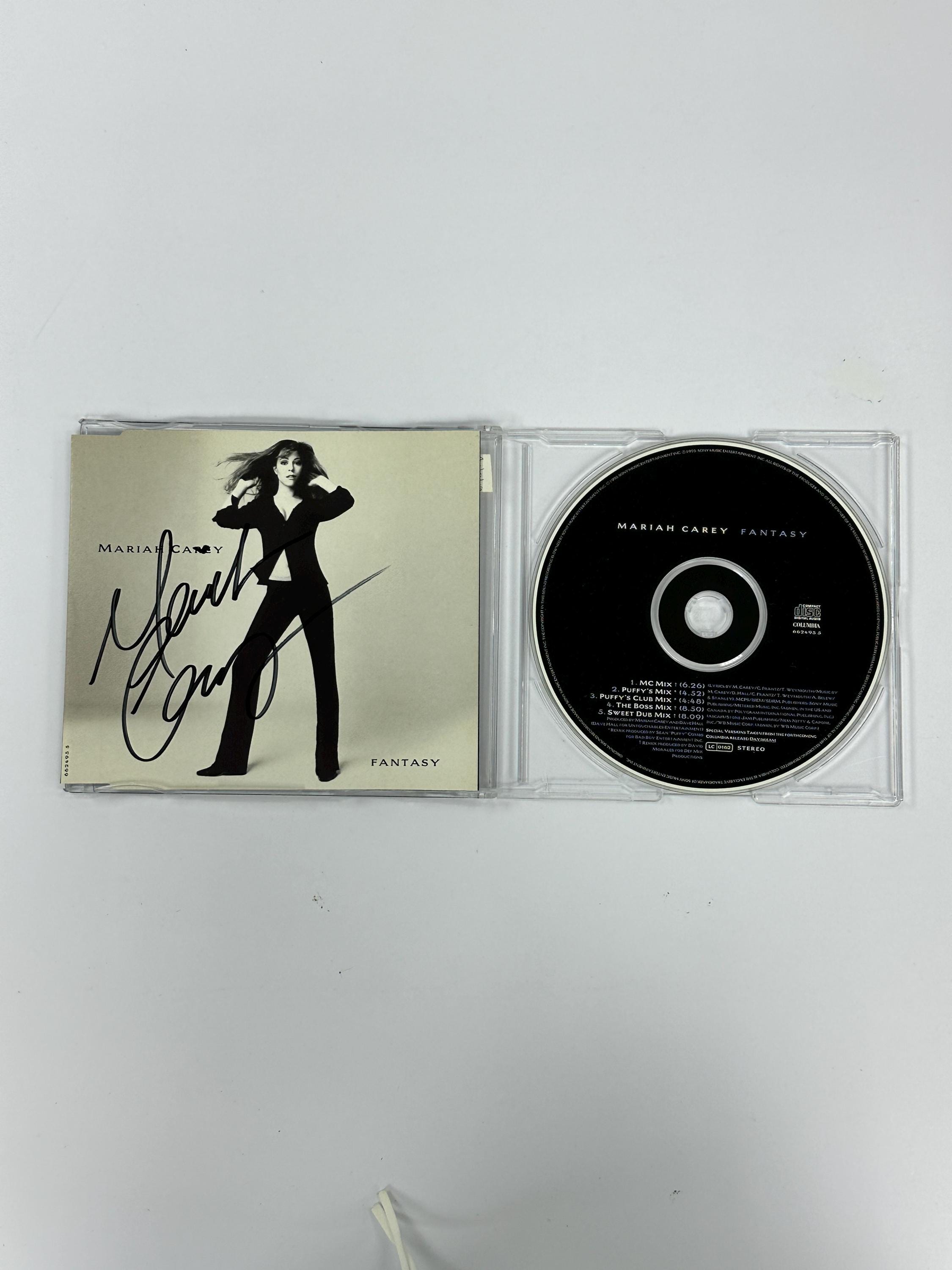 Autograph Signed Mariah Carey Cd - Etsy