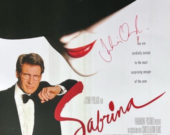 Poster autografato di Sabrina con certificato di autenticità