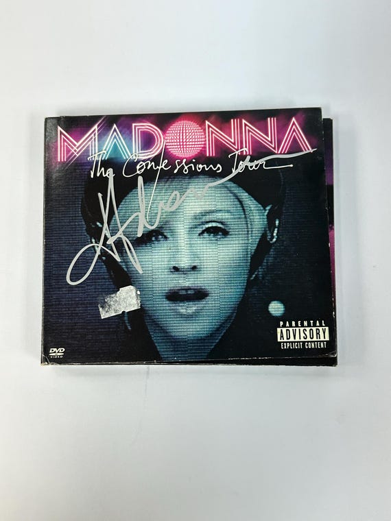 Autograph Signed Madonna CD - Etsy