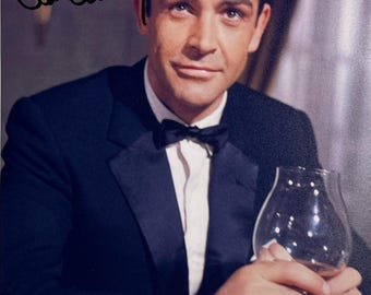 Autograph Signed COA  Sean Connery Photo