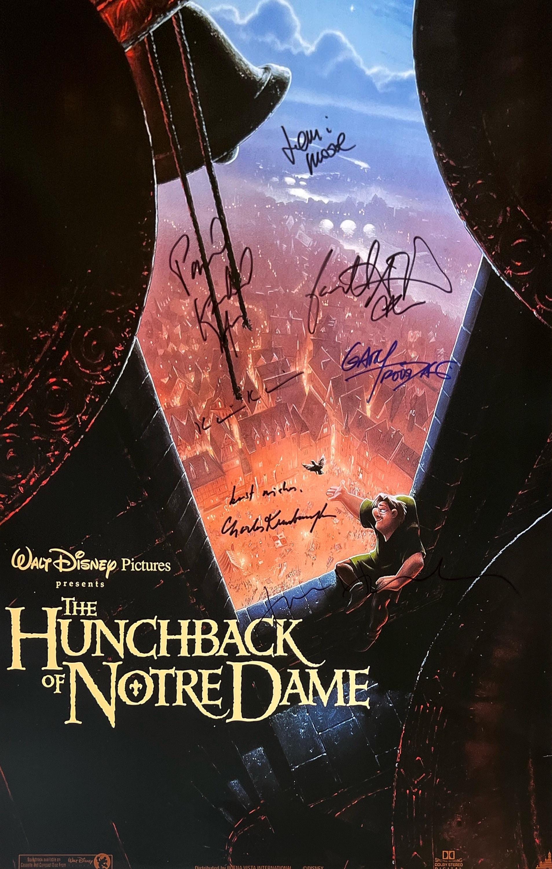 直筆サイン入りノートルダムの鐘ポスター COA - Etsy 日本