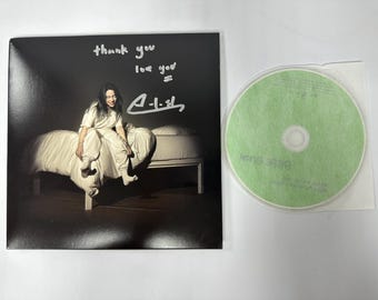 Billie Eilish ビリー・アイリッシュ直筆サイン入りCD ビリー・アイリッシュの直筆サイン入りCD - Etsy 日本