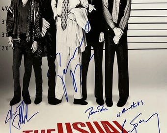 直筆サイン入りユージュアル・サスペクツポスター COA - Etsy 日本