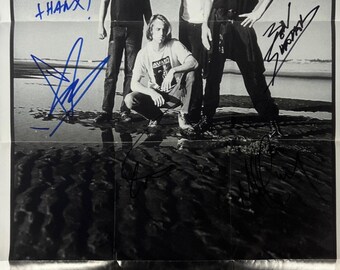 Suicide Silence Full Original Band Signed Autographed 8x12 Inch