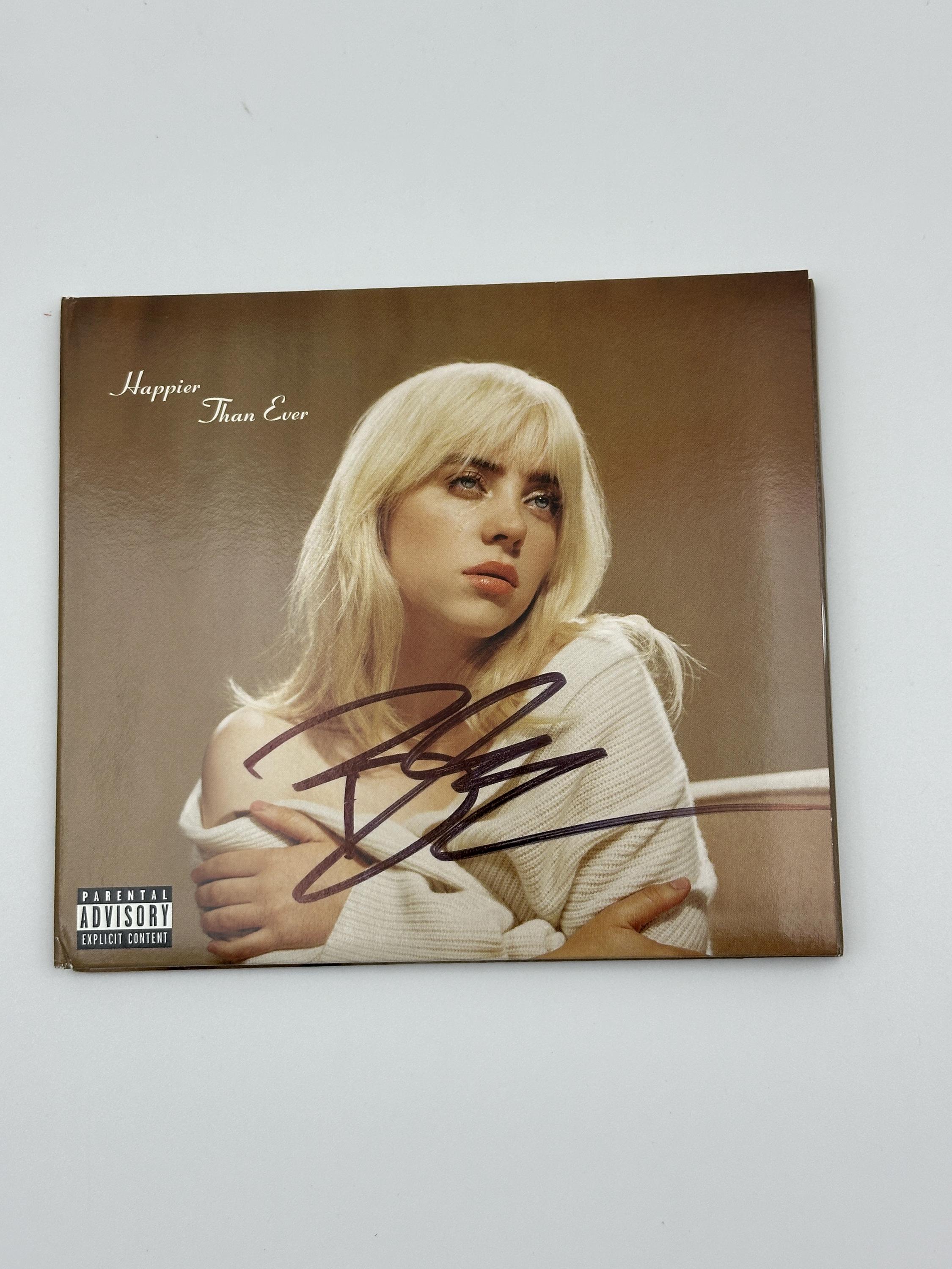 Billie Eilish　直筆サイン入りCD Autograph Signed COA Billie Eilish CD - Etsy