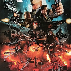 Expendables Signed Poster - Etsy