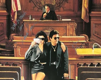 Autograph Signed My Cousin Vinny Poster COA