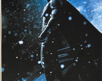 クリスチャン・ベールのサイン入り8x10インチ「ダークナイト