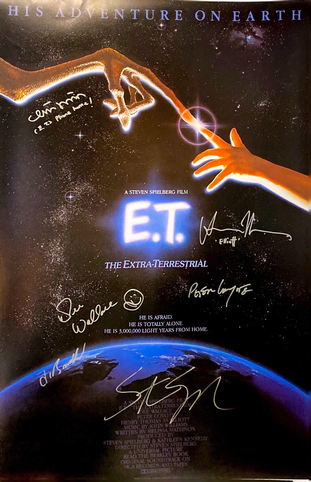 Affiche E.T. L'Extra-Terrestre Close Up – Poster Iconique 61x91,5 Cm US Vintage