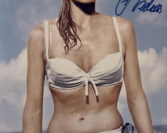 Autograph Signed COA Ursula Andress Photo