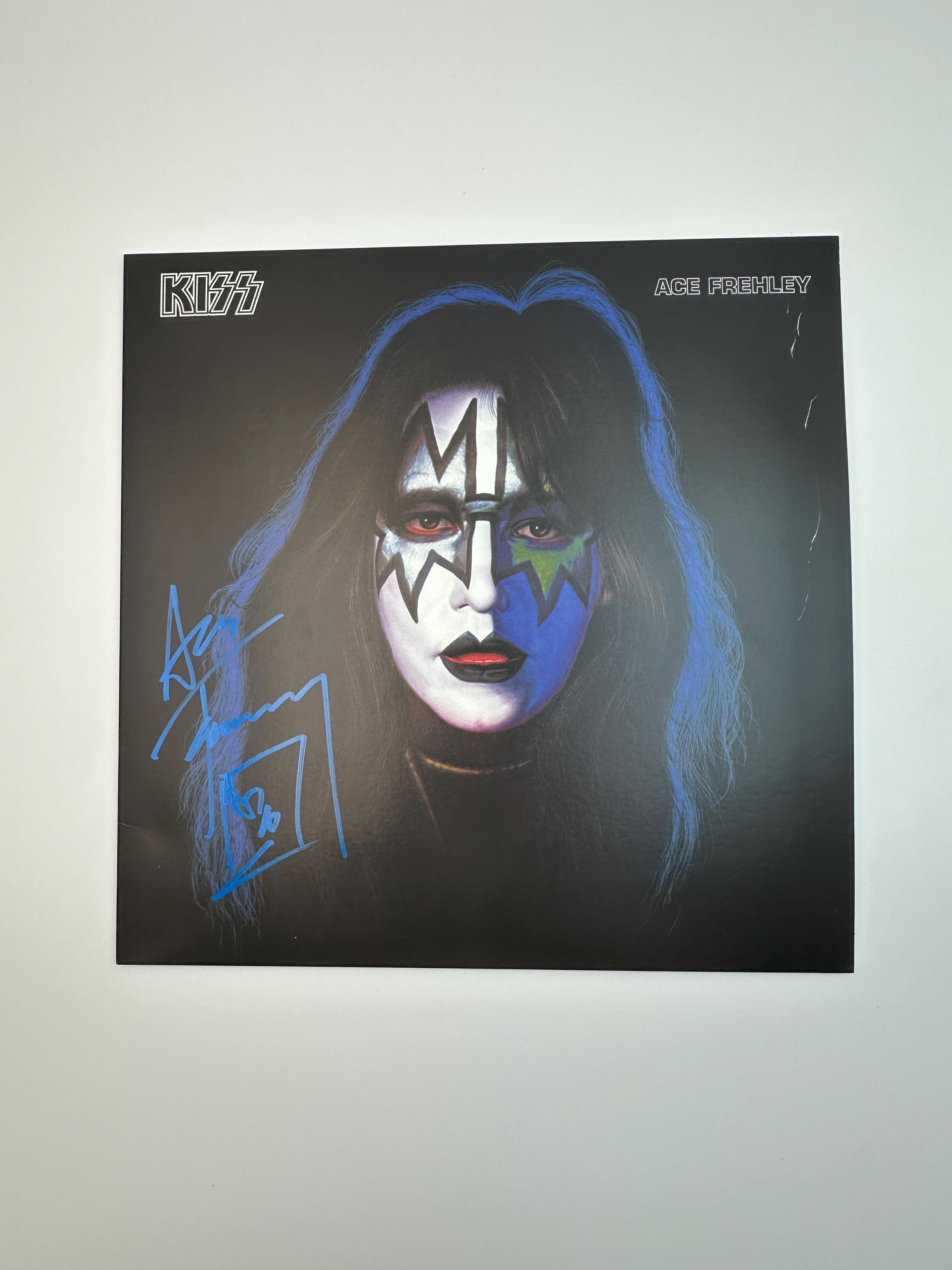 KISS Ace Frehley 直筆サイン パンフレット 半券 ステッカー KISS Ace Frehley 直筆サイン パンフレット 半券 ステッカー