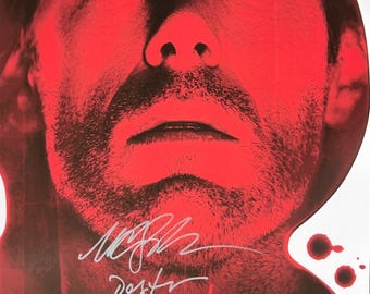 Autograph Signed Dexter Poster COA - Etsy