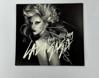 Autograph Signed Lady Gaga Cd - Etsy