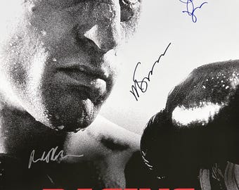 直筆サイン入りレイジングブルポスターCOA - Etsy 日本