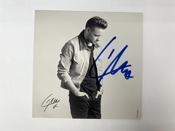 Liam Payne INROCK 直筆サイン色紙 Autograph Signed Liam Payne CD PROMO Card COA - Etsy