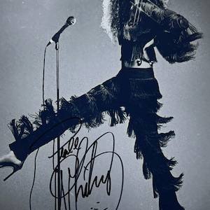 Whitney Houston Autographed - Etsy