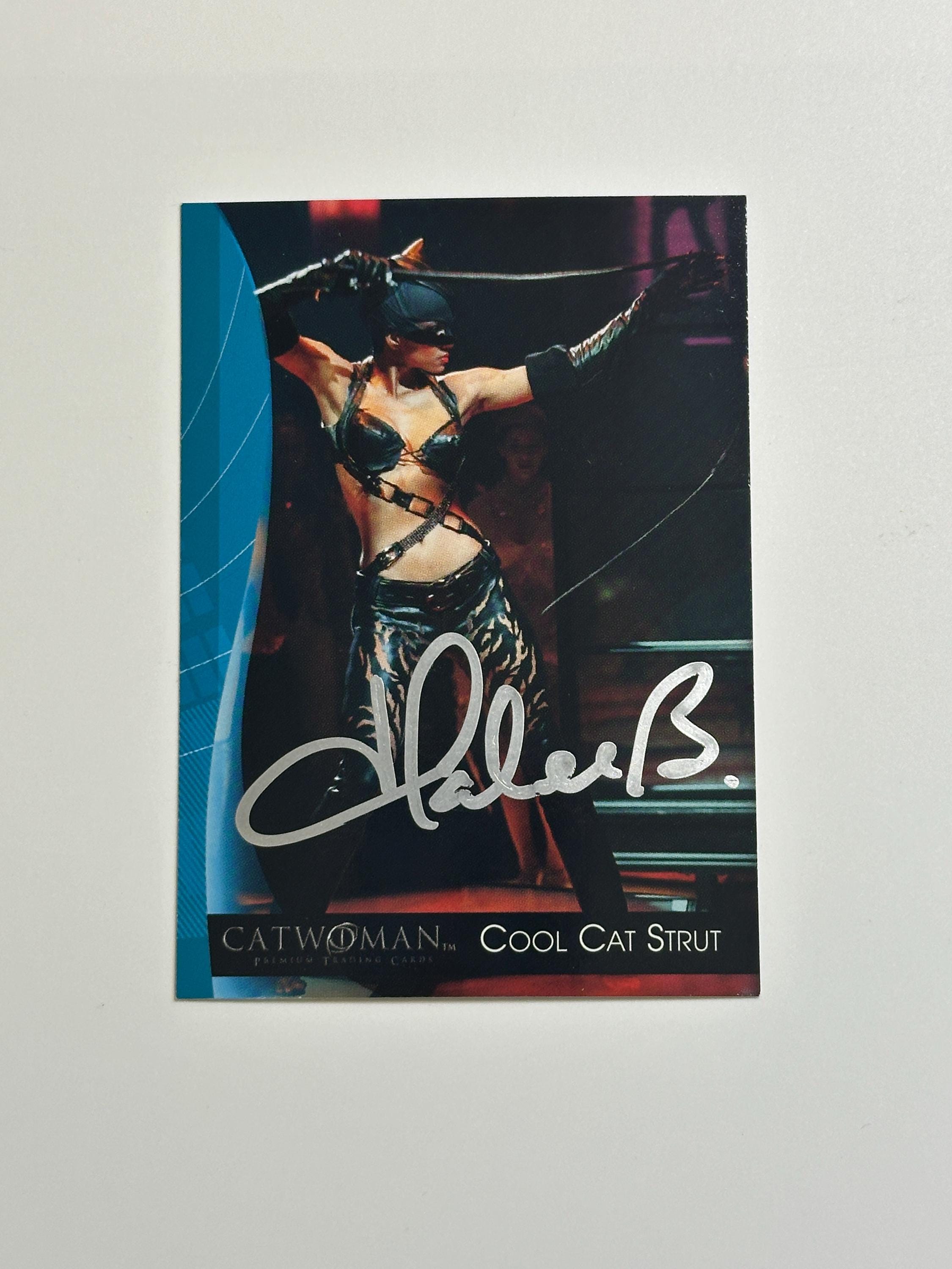 Autograph Signed COA Catwoman Trading Card Halle Berry - Etsy