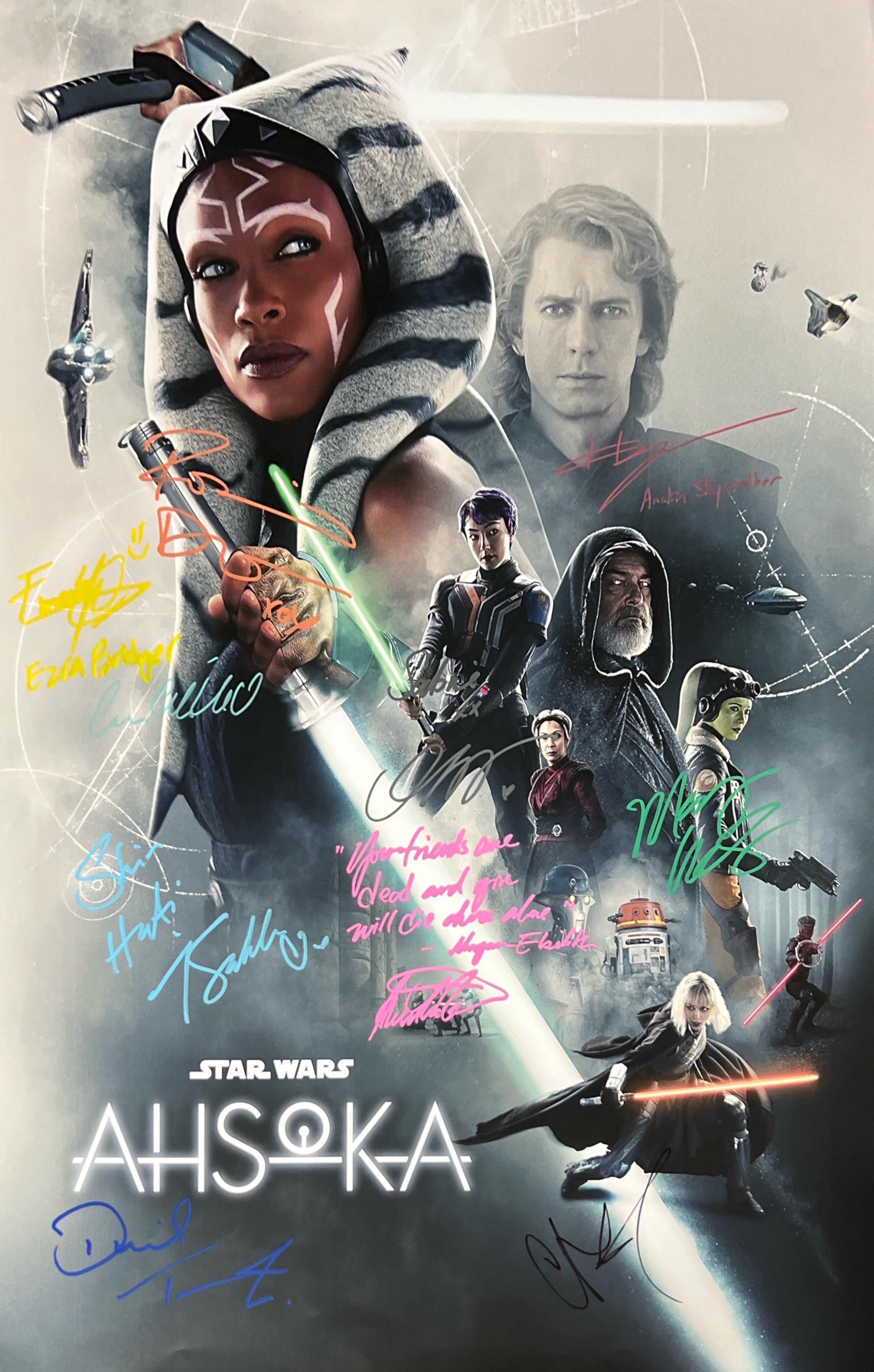 Ahsoka Autograph - Etsy