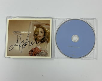 Signed MADONNA CD Autographed EROTICA - Etsy