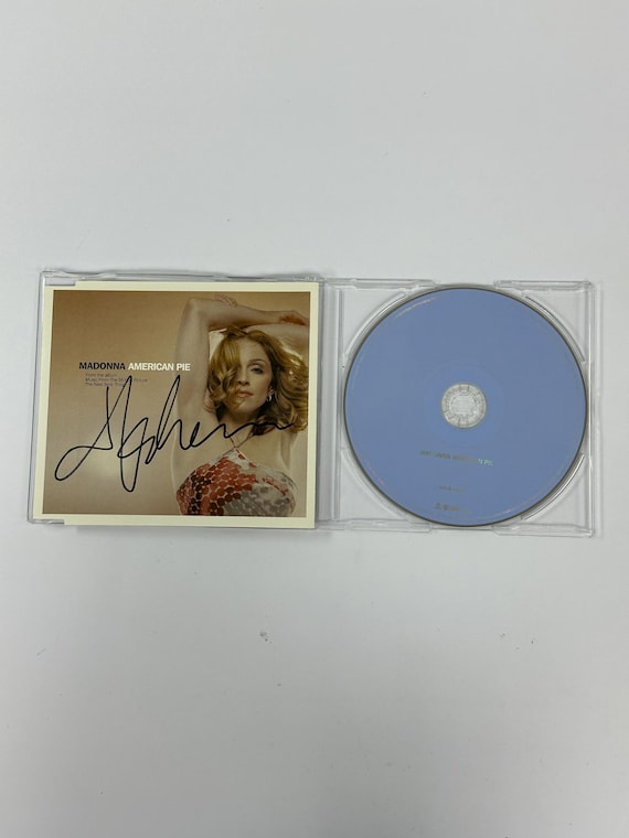 Autograph Signed Madonna CD - Etsy