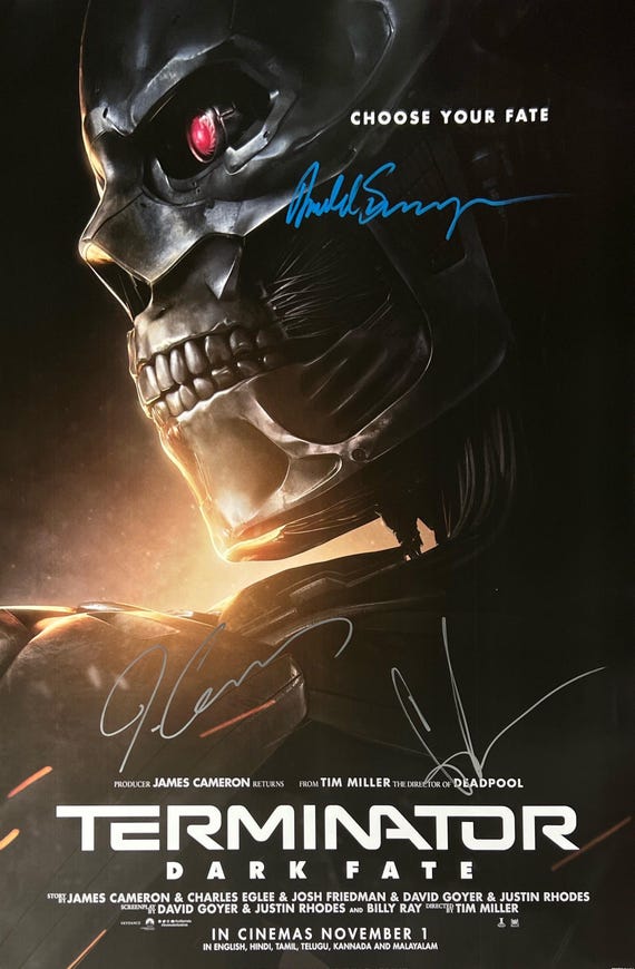 Poster Terminator Dark Fate Full Movie In Hindi Watch Online New