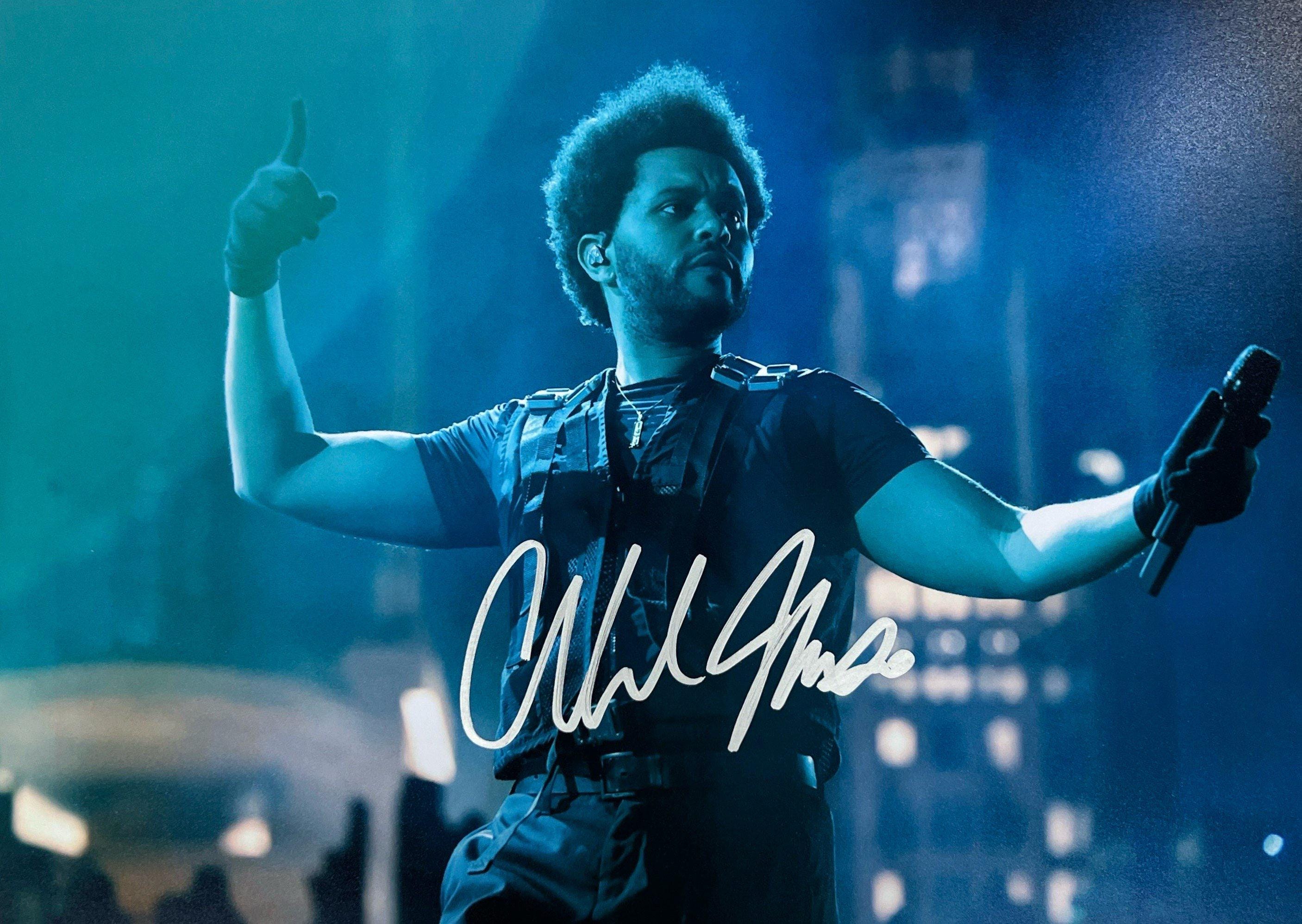 The Weeknd Autographed - Etsy