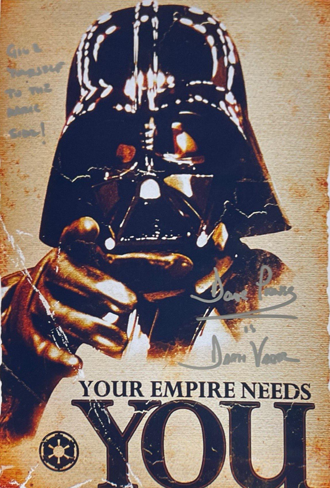 David prowse signed - Etsy 日本