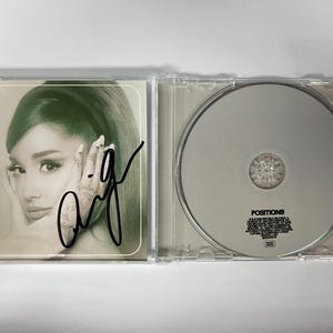 Ariana Grande Signed Cd - Etsy