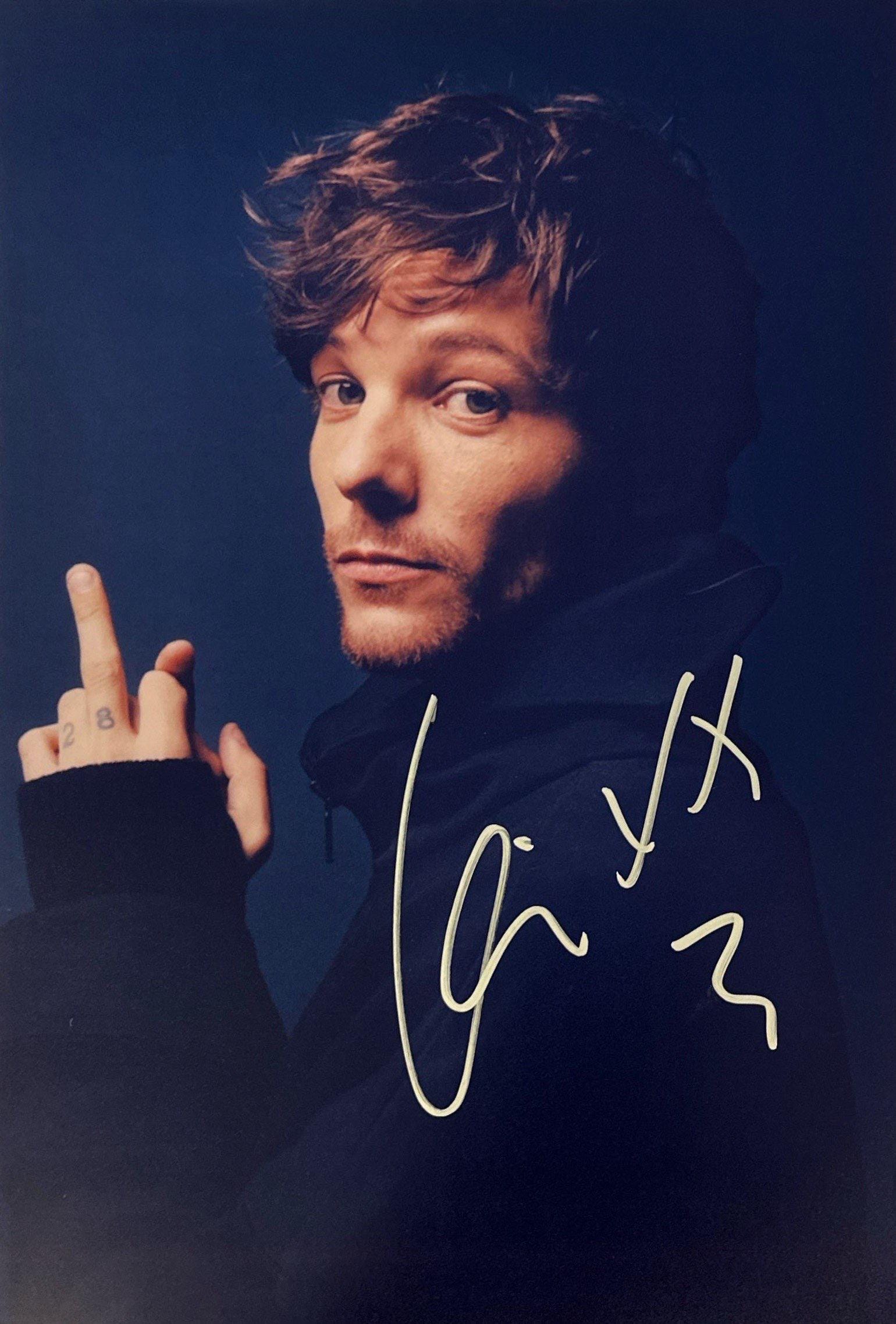 Louis Tomlinson Signed - Etsy