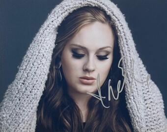 Autograph COA Signed Adele Photo