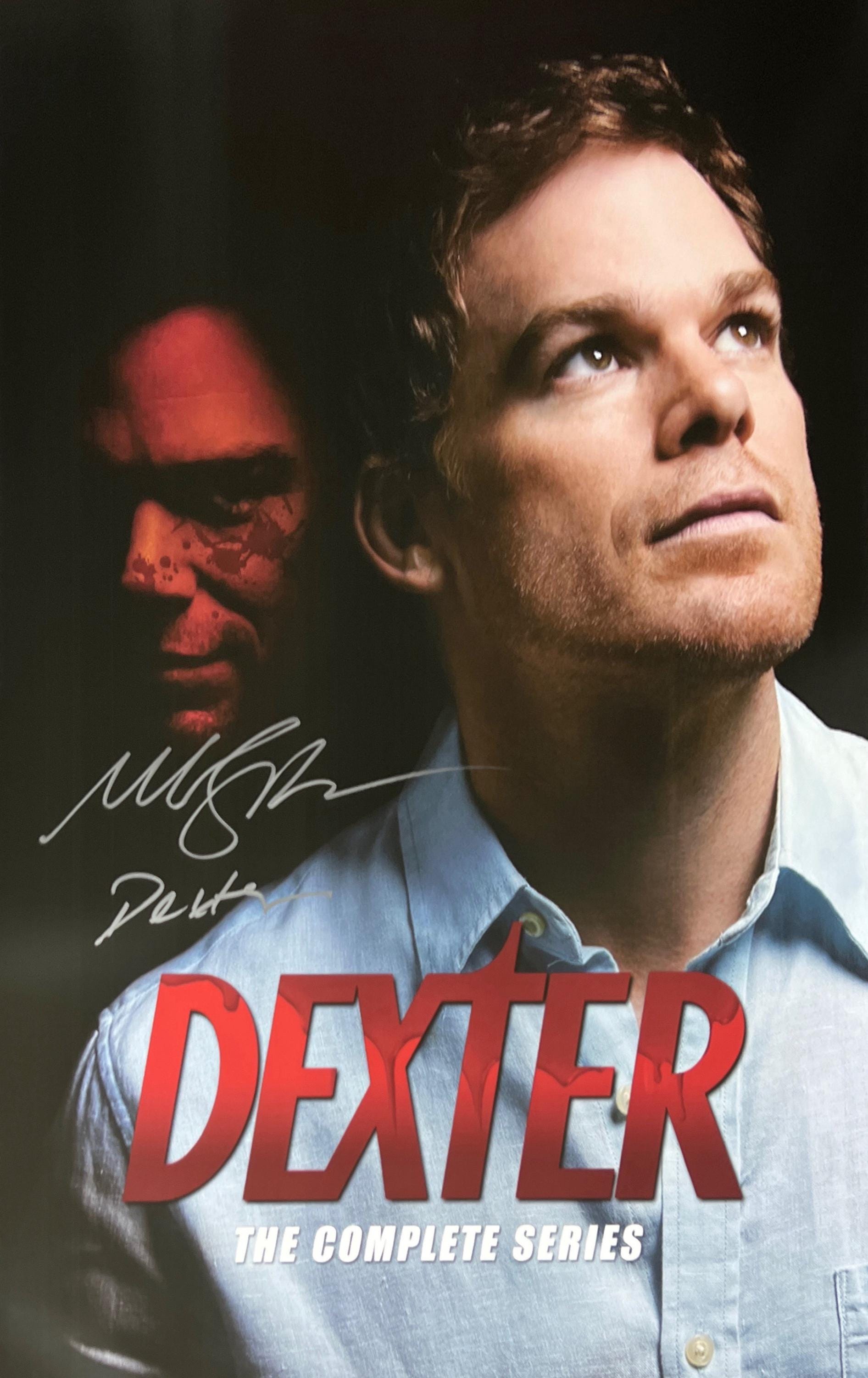 Autograph Signed Dexter Poster COA - Etsy