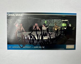 スター・ウォーズのトレーディングカード（サイン入り） - Etsy 日本