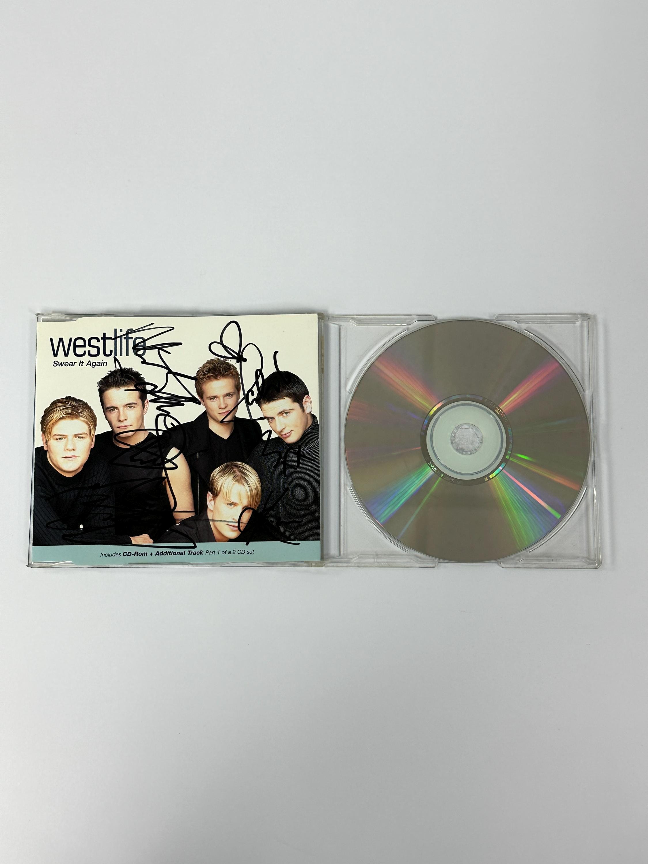 Autograph Signed Westlife CD - Etsy