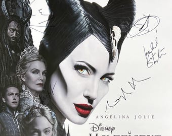 エラ・パーネルのサイン入り8x10マレフィセント写真 - Etsy 日本