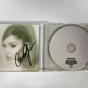 SIGNED Ariana Grande Eternal Sunshine CD Autographed IN HAND