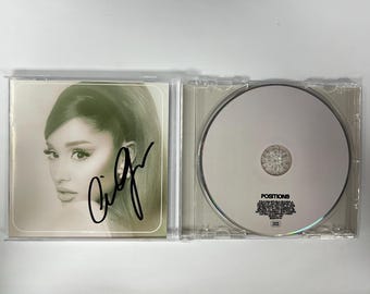 【アメリカ限定】アリアナ グランデ　サイン入りCD アメリカ限定】アリアナ グランデ サイン入りCD アリアナ