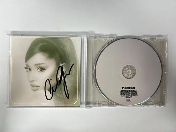 Autograph Signed Eternal Sunshine CD Ariana Grande COA - Etsy
