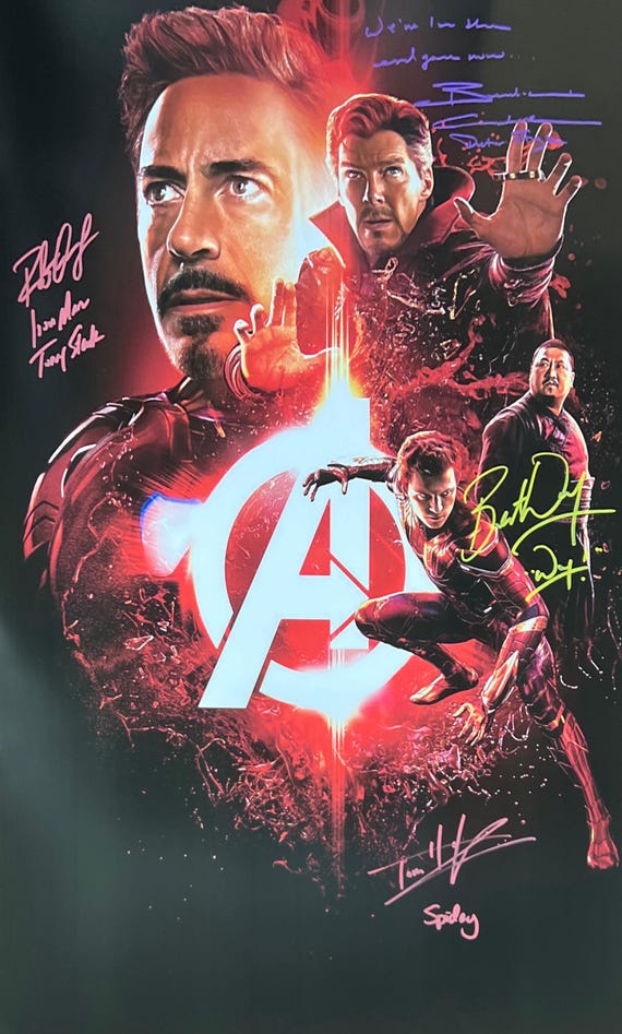 直筆サイン入り写真 アベンジャーズ4 マイティ・ソー /フレーム別/SA鑑定済 アベンジャーズ エンドゲーム クリス・ヘムズワース 直筆サイン入り