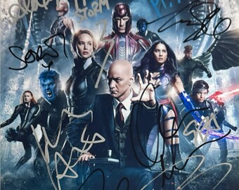 ローズ・バーンのサイン入り 8x10 X-MEN ファーストクラス モイラ