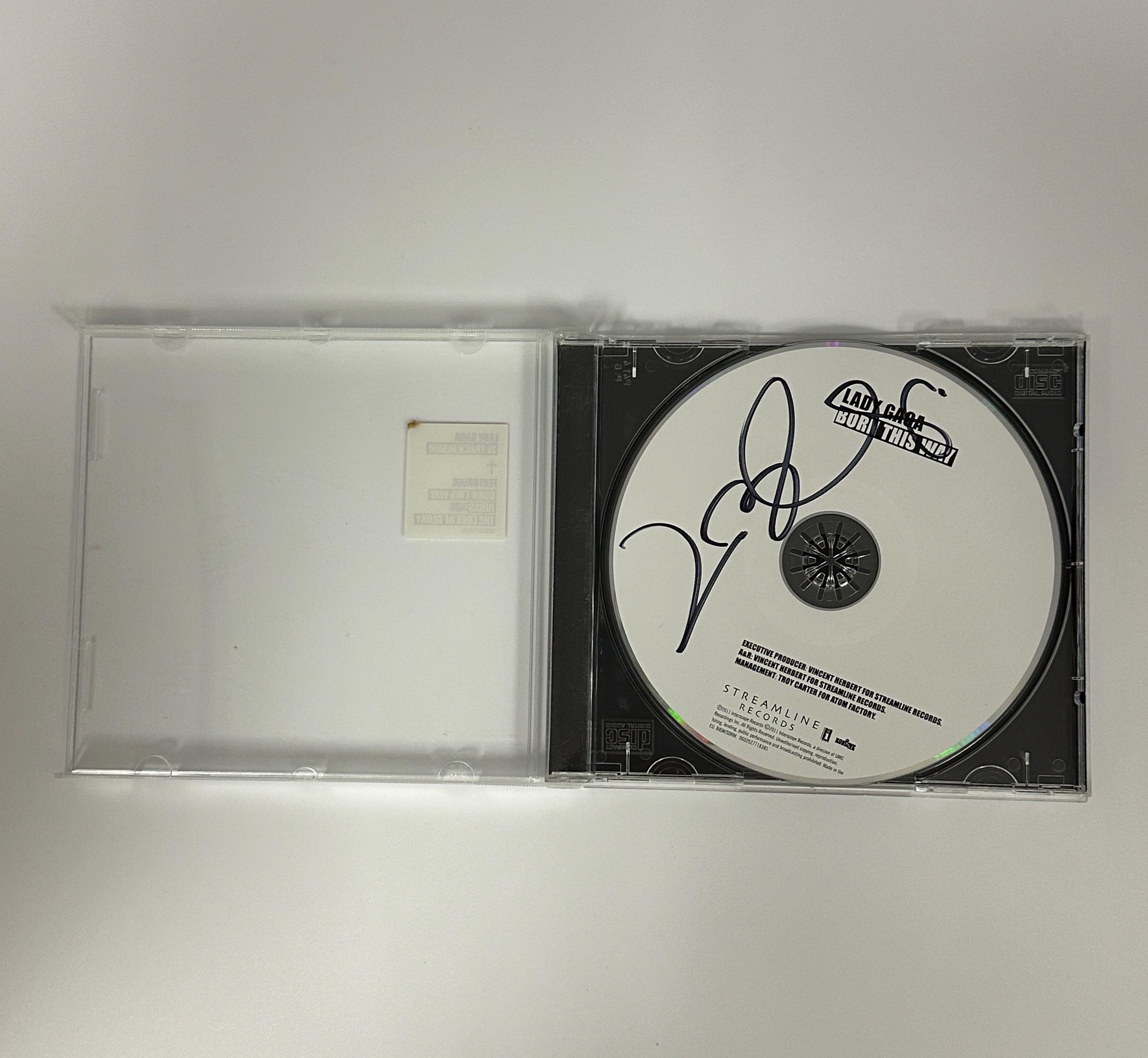 Lady Gaga Signed Cd - Etsy