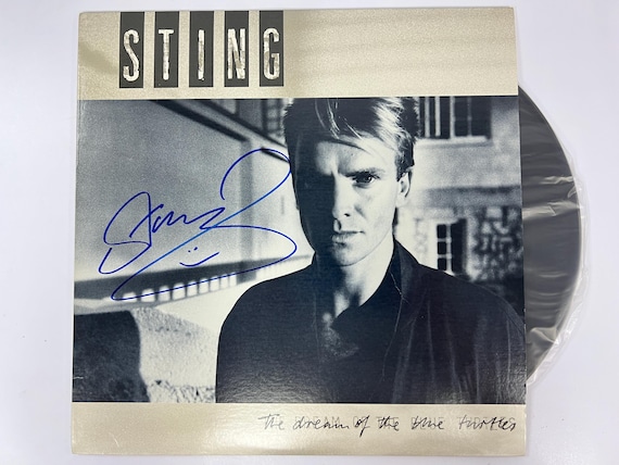 Autograph Signed Sting Vinyl - Etsy