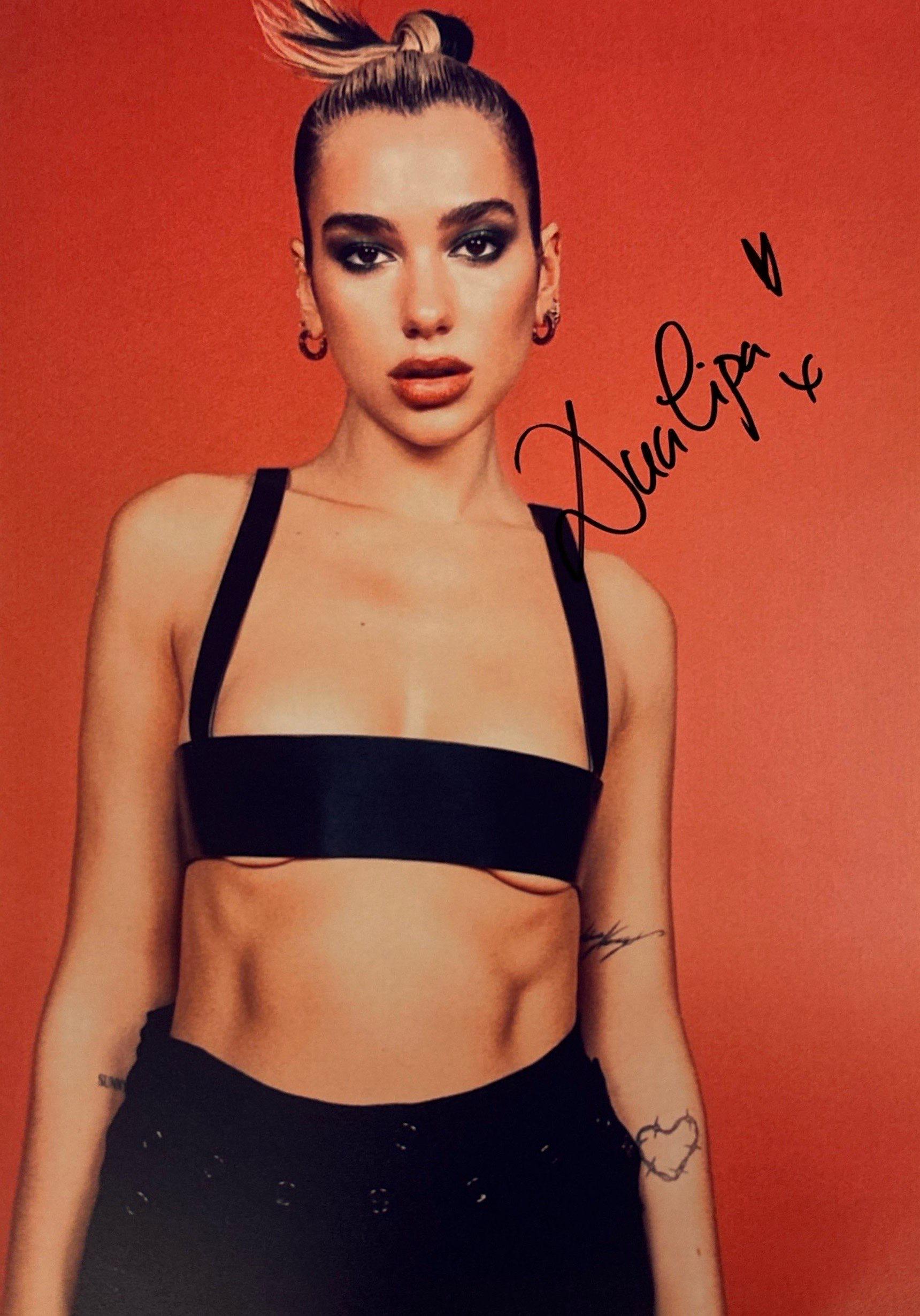 Dua Lipa Autographed Photo - Etsy